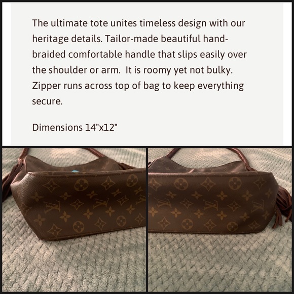(Vintage Boho Bags) Authentic Louis Vuitton - Picture 11 of 15